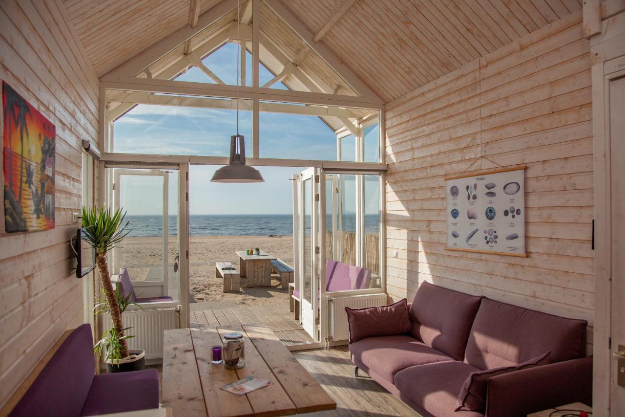 Surf En Beach Strandhuisjes Katwijk aan Zee Dış mekan fotoğraf