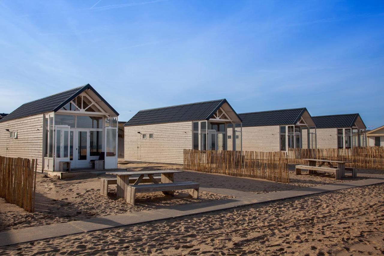 Surf En Beach Strandhuisjes Katwijk aan Zee Dış mekan fotoğraf